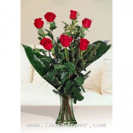 7 Red Roses